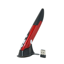 Load image into Gallery viewer, PR-03 2.4G USB Receiver Adjustable 1600 DPI Wireless Optical Pen Mouse for Computer PC Laptop Drawing Teaching, PR-03 Pen Mouse (Red), PR-03 Pen Mouse (Blue), PR-03 Pen Mouse (Grey)