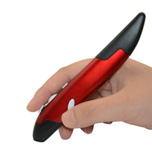 Load image into Gallery viewer, PR-03 2.4G USB Receiver Adjustable 1600 DPI Wireless Optical Pen Mouse for Computer PC Laptop Drawing Teaching, PR-03 Pen Mouse (Red), PR-03 Pen Mouse (Blue), PR-03 Pen Mouse (Grey)
