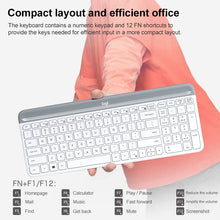 Load image into Gallery viewer, Logitech MK470 Wireless Silence Keyboard Mouse Set