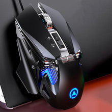 Load image into Gallery viewer, YINDIAO G10 7200DPI 7-modes Adjustable 7-keys RGB Light Wired Metal Mechanical Hard Core Macro Mouse, Style: Audio Version