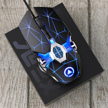 Load image into Gallery viewer, YINDIAO 3200DPI 4-modes Adjustable 7-keys RGB Light Wired Gaming Mechanical Mouse, Style: Silent Version, Style: Silent Version