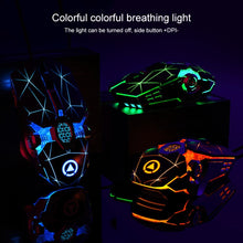 Load image into Gallery viewer, YINDIAO 3200DPI 4-modes Adjustable 7-keys RGB Light Wired Gaming Mechanical Mouse, Style: Silent Version, Style: Silent Version