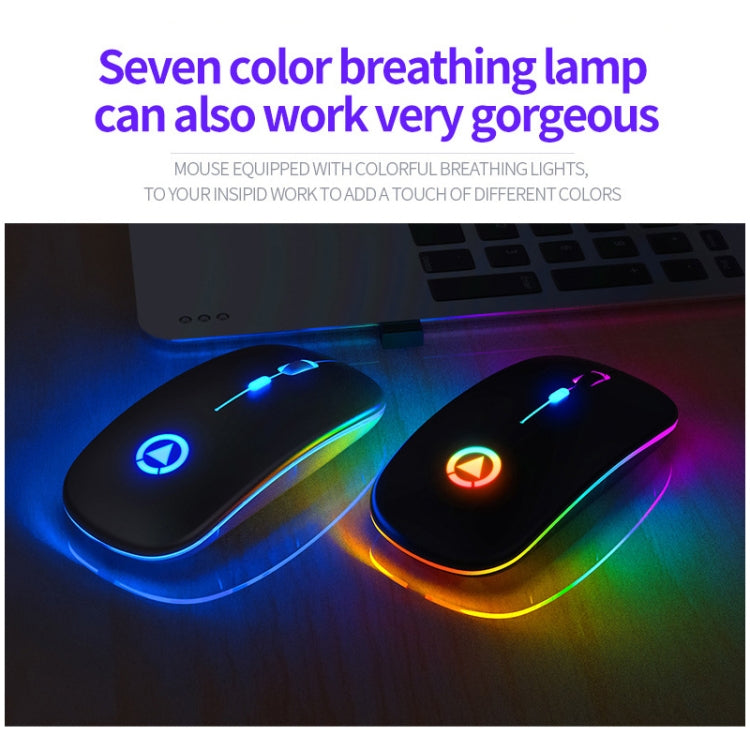 YINDIAO A2 2.4GHz 1600DPI 3-modes Adjustable Wireless Silent Mouse, Battery Powered, Battery ver.