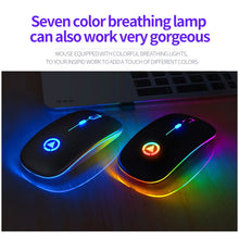 Load image into Gallery viewer, YINDIAO A2 2.4GHz 1600DPI 3-modes Adjustable Wireless Silent Mouse, Battery Powered, Battery ver.