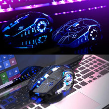 Load image into Gallery viewer, YINDIAO A4 2.4GHz 1600DPI 3-modes Adjustable Rechargeable Wireless Silent Gaming Mouse (Star Black), Star Black