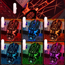 Load image into Gallery viewer, YINDIAO A7 2.4GHz 1600DPI 3-modes Adjustable 7-keys Rechargeable RGB Light Wireless Silent Gaming Mouse