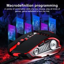 Load image into Gallery viewer, GM20 3200DPI 4-modes Adjustable 7-keys RGB Light Wired Gaming Mouse, GM20 Black, GM20 White