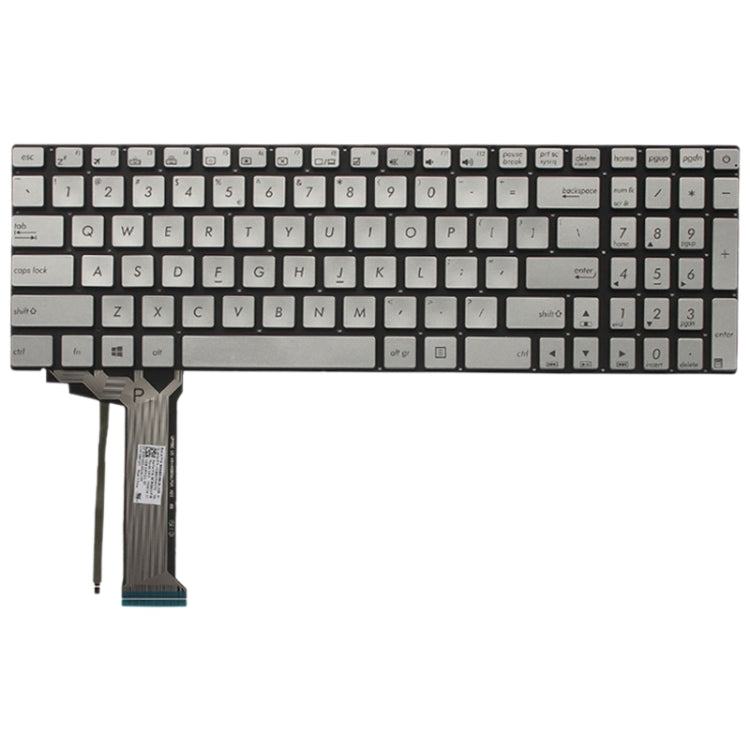 US Keyboard with Backlight for Asus GL551 GL551J GL551JK GL551JM GL551JW GL551JX G552 G552V G552VW G552VX FZ50JX GL752VW GL742VW