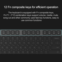 Load image into Gallery viewer, Original Xiaomi 2.4GHz Wireless Keyboard + Mouse Set for Notebook Desktop Laptop, Gen2