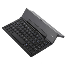 Load image into Gallery viewer, GK608 Ultra-thin Foldable Bluetooth V3.0 Keyboard, Built-in Holder, Support Android / iOS / Windows System, GK608 (Black), GK608 (Grey), GK608 (Gold)