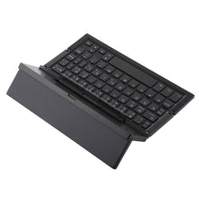 Load image into Gallery viewer, GK608 Ultra-thin Foldable Bluetooth V3.0 Keyboard, Built-in Holder, Support Android / iOS / Windows System, GK608 (Black), GK608 (Grey), GK608 (Gold)
