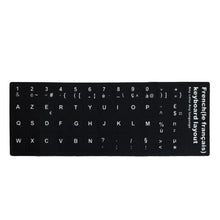 Load image into Gallery viewer, French Learning Keyboard Layout Sticker for Laptop / Desktop Computer Keyboard, French