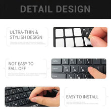 Load image into Gallery viewer, French Learning Keyboard Layout Sticker for Laptop / Desktop Computer Keyboard, French