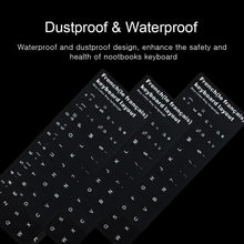 Load image into Gallery viewer, French Learning Keyboard Layout Sticker for Laptop / Desktop Computer Keyboard, French