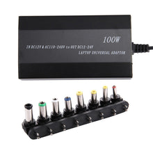 Load image into Gallery viewer, Laptop Notebook Power 100W Universal Charger with Car Charger &amp; AC Power Adapter &amp; 8 Power Adapters &amp; 1 USB Port for Samsung, Sony, Asus, Acer, IBM, HP, DELL,US Plug, US Plug
