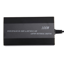 Load image into Gallery viewer, Laptop Notebook Power 100W Universal Charger with Car Charger &amp; AC Power Adapter &amp; 8 Power Adapters &amp; 1 USB Port for Samsung, Sony, Asus, Acer, IBM, HP, DELL, UK Plug, AU Plug, EU Plug, UK Plug