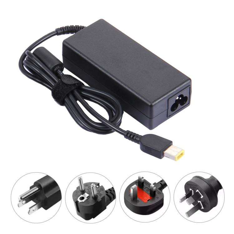 65W 20V 3.25A  Big Square Gen1 Power Adapter Universal Charger for Lenovo Thinkpad with Power Cable, X1 Carbon 2018/2017 & Yoga 2018/2017