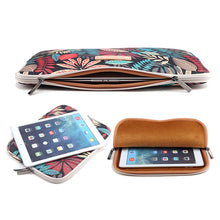 Load image into Gallery viewer, Lisen 12 inch Sleeve Case Colorful Leaves Zipper Briefcase Carrying Bag for iPad, Macbook, Samsung, Lenovo, Sony, DELL Alienware, CHUWI, ASUS, HP, 12 inch and Below Laptops / Tablets, 12 inch