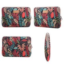 Load image into Gallery viewer, Lisen 14 inch Sleeve Case Colorful Leaves Zipper Briefcase Carrying Bag for Macbook, Samsung, Lenovo, Sony, DELL Alienware, CHUWI, ASUS, HP, 14 inch and Below Laptops, 14 inch