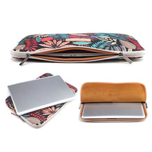 Load image into Gallery viewer, Lisen 14 inch Sleeve Case Colorful Leaves Zipper Briefcase Carrying Bag for Macbook, Samsung, Lenovo, Sony, DELL Alienware, CHUWI, ASUS, HP, 14 inch and Below Laptops, 14 inch
