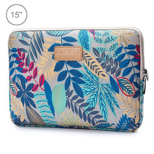 Load image into Gallery viewer, Sleeve Case Colorful Leaves Zipper Briefcase Carrying Bag for Macbook, Samsung, Lenovo, Sony, DELL Alienware, CHUWI, ASUS, HP, 15.6 inch and Below Laptops, 15 inch