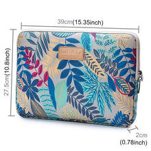 Load image into Gallery viewer, Sleeve Case Colorful Leaves Zipper Briefcase Carrying Bag for Macbook, Samsung, Lenovo, Sony, DELL Alienware, CHUWI, ASUS, HP, 15.6 inch and Below Laptops, 15 inch
