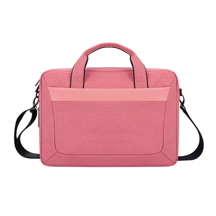 DJ06 Oxford Cloth Waterproof Wear-resistant Portable Expandable Laptop Bag for 14.1 inch Laptops, with Detachable Shoulder Strap, 14.1 inch