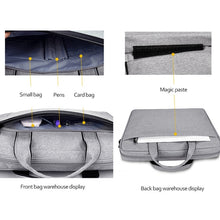 Load image into Gallery viewer, DJ06 Oxford Cloth Waterproof Wear-resistant Portable Expandable Laptop Bag for 15.4 inch Laptops, with Detachable Shoulder Strap, 15.4 inch