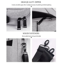 Load image into Gallery viewer, DJ06 Oxford Cloth Waterproof Wear-resistant Portable Expandable Laptop Bag for 15.4 inch Laptops, with Detachable Shoulder Strap, 15.4 inch