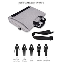 Load image into Gallery viewer, DJ08 Oxford Cloth Waterproof Wear-resistant Laptop Bag for 15.4 inch Laptops, with Concealed Handle &amp; Luggage Tie Rod &amp; Adjustable Shoulder Strap, 15.4 inch