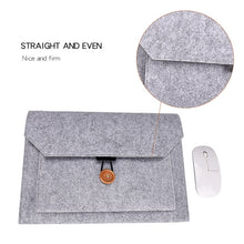 Load image into Gallery viewer, ND06 Multi-purpose Felt Button Laptop Inner Bag for 12.5 inch Laptop, 12.5 inch