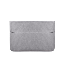 Load image into Gallery viewer, PU01S PU Leather Horizontal Invisible Magnetic Buckle Laptop Inner Bag for 13.3 inch laptops, 13.3 inch