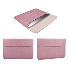 Load image into Gallery viewer, PU01S PU Leather Horizontal Invisible Magnetic Buckle Laptop Inner Bag for 14.1 inch laptops, with Small Bag, 14.1 inch with Small Bag