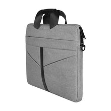 Load image into Gallery viewer, 14.1 inch Breathable Wear-resistant Fashion Business Shoulder Handheld Zipper Laptop Bag with Shoulder Strap, 14.1 inch