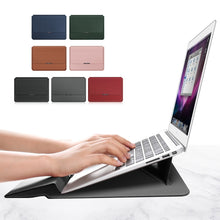 Load image into Gallery viewer, 4 in 1 Universal Laptop Holder PU Waterproof Protection Wrist Laptop Bag, Size: 17 inch, 17inch