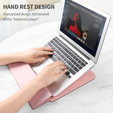 Load image into Gallery viewer, 4 in 1 Universal Laptop Holder PU Waterproof Protection Wrist Laptop Bag, Size: 17 inch, 17inch