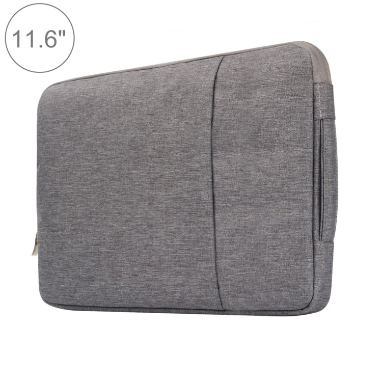 11.6 inch Universal Fashion Soft Laptop Denim Bags Portable Zipper Notebook Laptop Case Pouch for MacBook Air, Lenovo and other Laptops, Size: 32.2x21.8x2cm, 11.6 inch Purple, 11.6 inch Magenta, 11.6 inch Blue, 11.6 inch Grey, 11.6 inch Dark Blue      ...