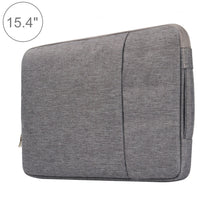 Load image into Gallery viewer, 15.4 inch Universal Fashion Soft Laptop Denim Bags Portable Zipper Notebook Laptop Case Pouch for MacBook Air / Pro, Lenovo and other Laptops, Size: 39.2x28.5x2cm, 15.4 inch Purple, 15.4 inch Magenta, 15.4 inch Blue, 15.4 inch Grey, 15.4 inch Dark Blue...