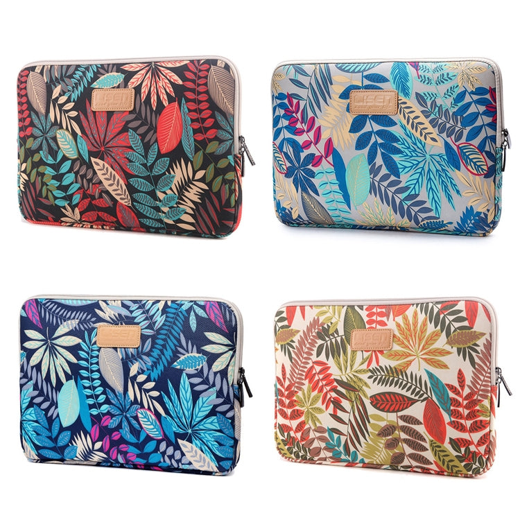 Lisen 8.3 inch Sleeve Case Colorful Leaves Zipper Briefcase Carrying Bag, 8.3 inch