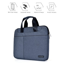 Load image into Gallery viewer, OSOCE S63 Breathable Wear-resistant Shoulder Handheld Zipper Laptop Bag For 15 inch and Below Macbook, Samsung, Lenovo, Sony, DELL Alienware, CHUWI, ASUS, HP