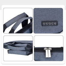 Load image into Gallery viewer, OSOCE S63 Breathable Wear-resistant Shoulder Handheld Zipper Laptop Bag For 15 inch and Below Macbook, Samsung, Lenovo, Sony, DELL Alienware, CHUWI, ASUS, HP