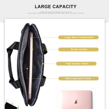 Load image into Gallery viewer, OSOCE S63 Breathable Wear-resistant Shoulder Handheld Zipper Laptop Bag For 15 inch and Below Macbook, Samsung, Lenovo, Sony, DELL Alienware, CHUWI, ASUS, HP