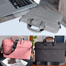 Load image into Gallery viewer, ST01S Waterproof Oxford Cloth Hidden Portable Strap One-shoulder Handbag for 14.1 inch Laptops, ST01S 14.1 inch Black, ST01S 14.1 inch Pink, ST01S 14.1 inch Light Grey, ST01S 14.1 inch Dark Gray, ST01S 14.1 inch Navy Blue