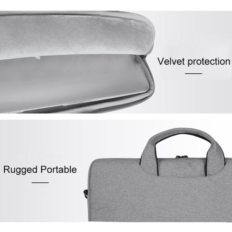 ST01S Waterproof Oxford Cloth Hidden Portable Strap One-shoulder Handbag for 15.6 inch Laptops, ST01S 15.6 inch Black, ST01S 15.6 inch Pink, ST01S 15.6 inch Light Grey, ST01S 15.6 inch Dark Gray, ST01S 15.6 inch Navy Blue