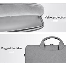 Load image into Gallery viewer, ST01S Waterproof Oxford Cloth Hidden Portable Strap One-shoulder Handbag for 15.6 inch Laptops, ST01S 15.6 inch Black, ST01S 15.6 inch Pink, ST01S 15.6 inch Light Grey, ST01S 15.6 inch Dark Gray, ST01S 15.6 inch Navy Blue