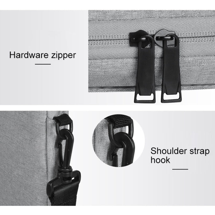 ST01S Waterproof Oxford Cloth Hidden Portable Strap One-shoulder Handbag for 15.6 inch Laptops, ST01S 15.6 inch Black, ST01S 15.6 inch Pink, ST01S 15.6 inch Light Grey, ST01S 15.6 inch Dark Gray, ST01S 15.6 inch Navy Blue