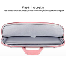 Load image into Gallery viewer, ST06S Waterproof PU Leather Zipper Hidden Portable Strap One-shoulder Handbag for 13.3 inch Laptops, with Magic Stick &amp; Suitcase Belt, ST06S 13.3 inch Dark Gray, ST06S 13.3 inch Pink, ST06S 13.3 inch Light Grey