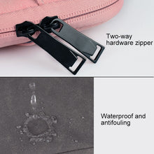 Load image into Gallery viewer, ST06S Waterproof PU Leather Zipper Hidden Portable Strap One-shoulder Handbag for 13.3 inch Laptops, with Magic Stick &amp; Suitcase Belt, ST06S 13.3 inch Dark Gray, ST06S 13.3 inch Pink, ST06S 13.3 inch Light Grey