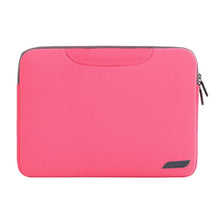 Load image into Gallery viewer, 12 inch Portable Air Permeable Handheld Sleeve Bag for MacBook, Lenovo and other Laptops, Size:32x21x2cm, 12 inch Magenta, 12 inch Blue, 12 inch Grey, 12 inch Green, 12 inch Pink, 12 inch Black