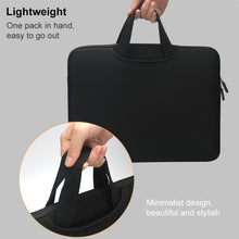 Load image into Gallery viewer, 13.3 inch Portable Air Permeable Handheld Sleeve Bag for MacBook Air / Pro, Lenovo and other Laptops, Size: 34x25.5x2.5cm, 13.3 inch Magenta, 13.3 inch Blue, 13.3 inch Grey, 13.3 inch Green, 13.3 inch Pink, 13.3 inch Black